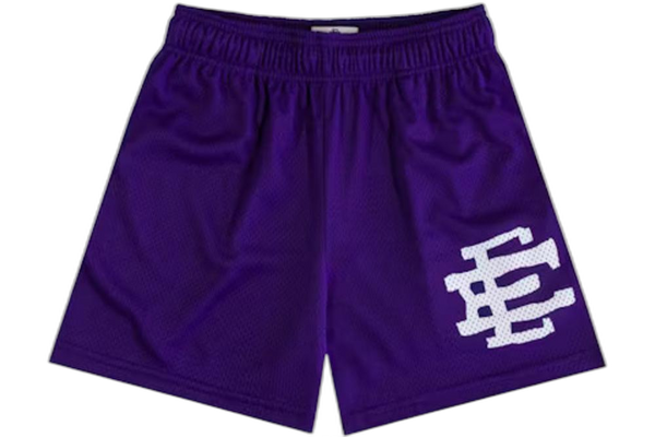 Eric Emanuel EE Akimbo Tyrrell Winston Short in Purple/White