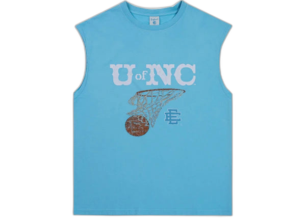 Eric Emanuel EE Basic University of North Carolina Cutoff Washed Blue/Blue EE