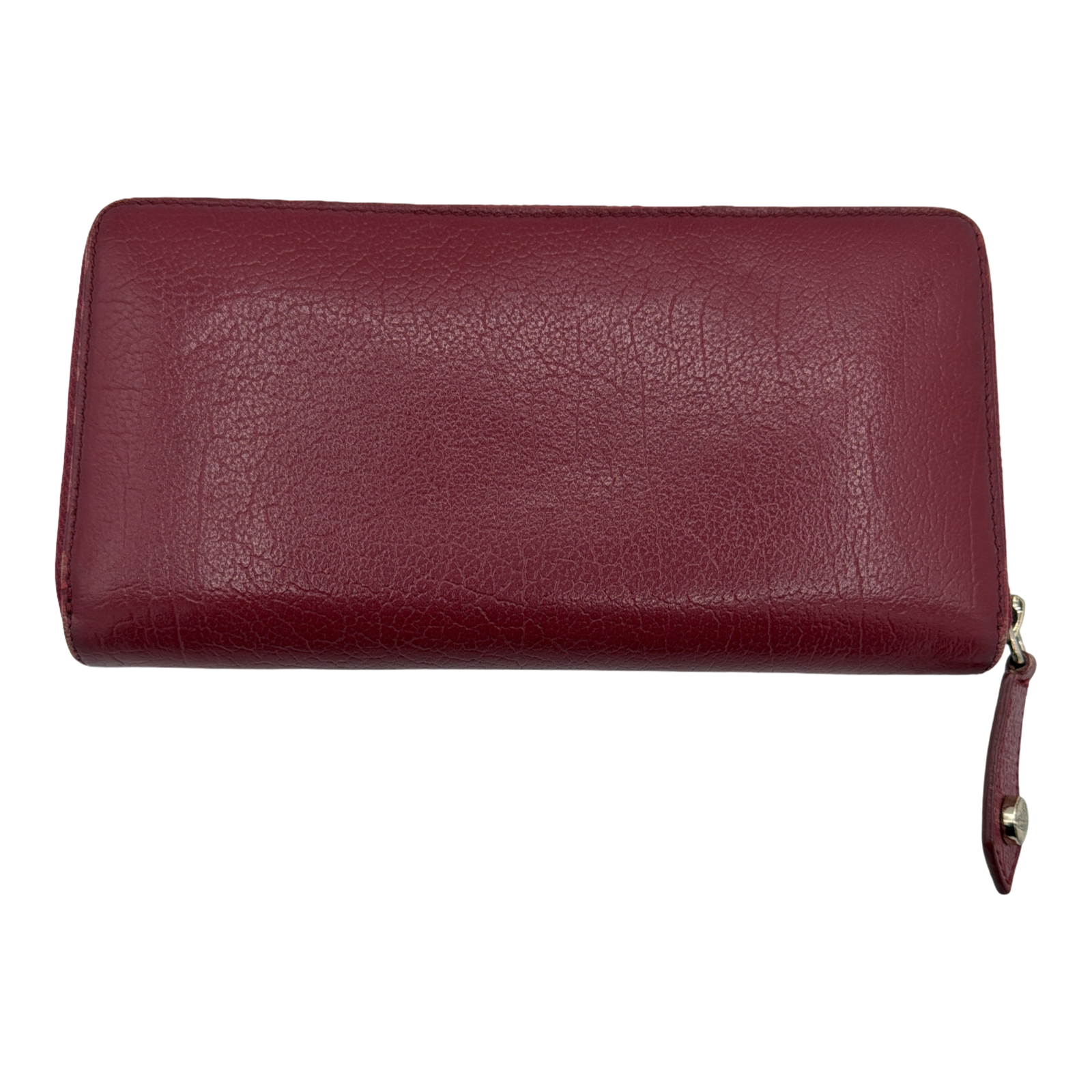 Vivienne Westwood Zip Up Red Long Wallet