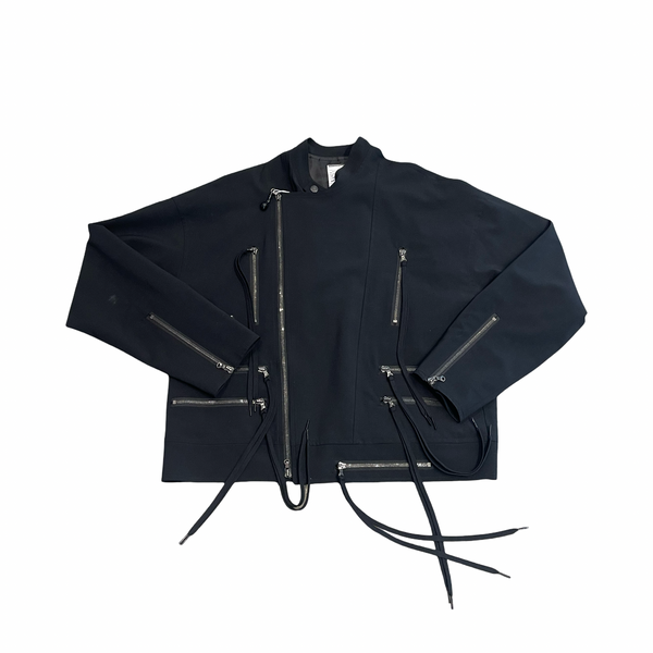 Shareef Zip Jacket Black