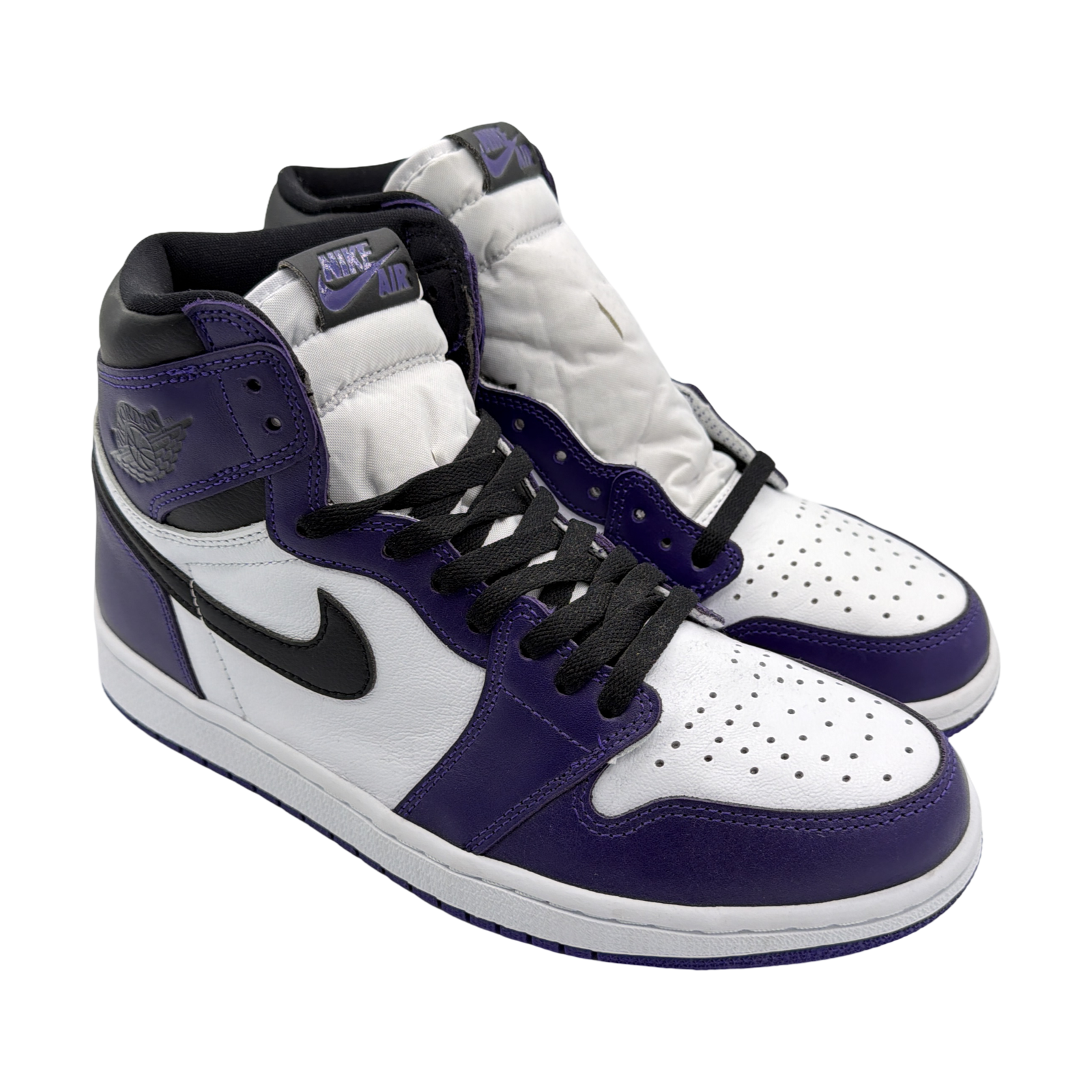 Jordan 1 Retro High Court Purple White