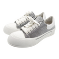 Alexander McQueen Oversized Silver Holographics Glitter (Women's)