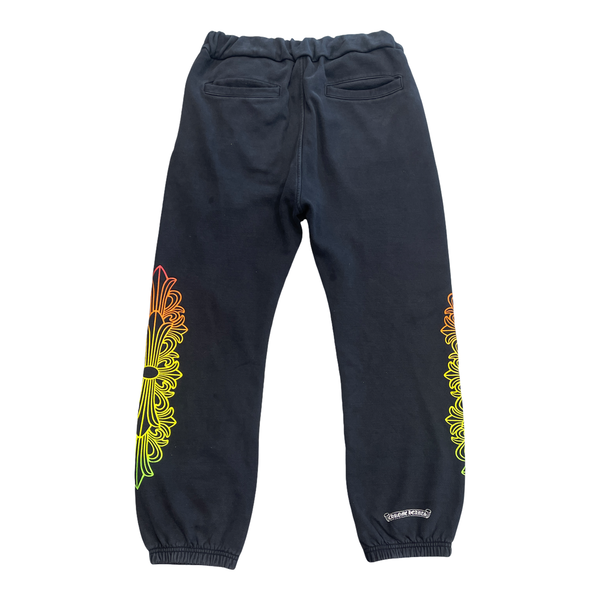 Chrome Hearts Gradient Floral Circle Sweatpants