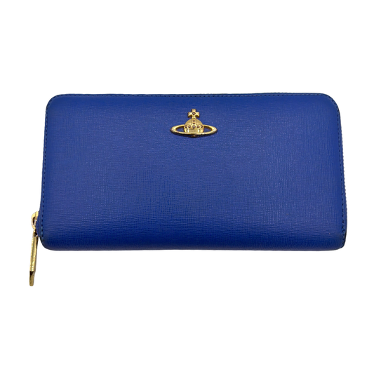Vivienne Westwood Blue Long Wallet