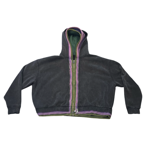 GV Gallery x Raspberry Hills 3 Zip Hoodie