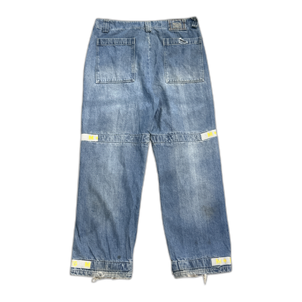 Girbaud White Tape Jeans - Pre-Owned Size 38