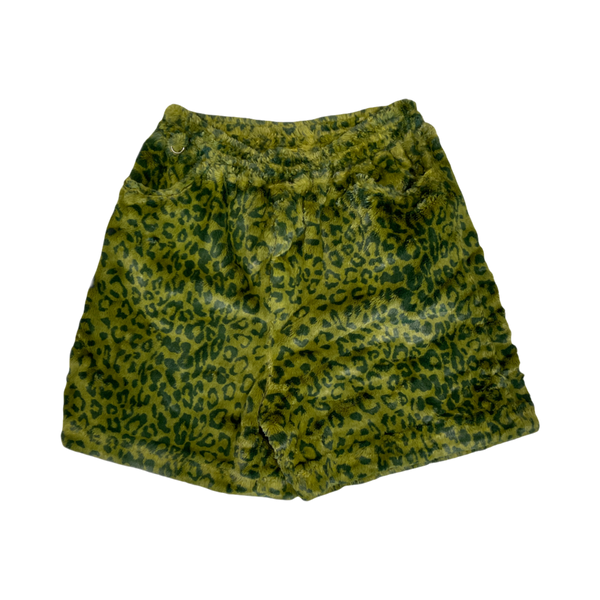 Green Cheetah Shorts - Stylish and Comfortable