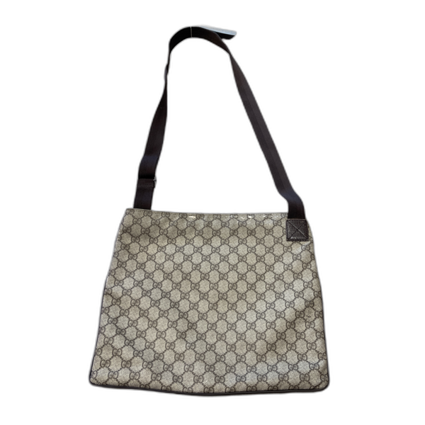 Gucci Messenger Crossbody Shoulder Bag Monogram Supreme GG