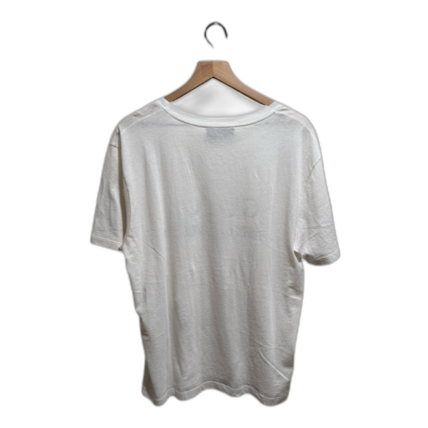 Gucci Oversize Washed T-Shirt With Gucci Logo - White