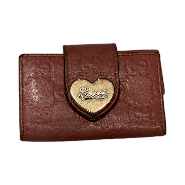 Gucci Pink Heart Key Holder