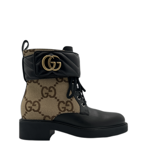 Gucci Women's Ankle Boot 'Double G - Beige'