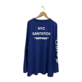 Heron Preston DSNY NYC Sanitation Uniform L/S Navy - Pre-Owned XL