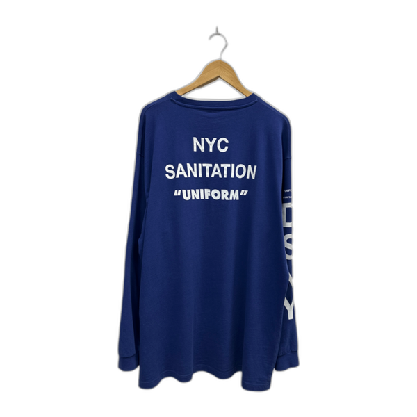 Heron Preston DSNY NYC Sanitation Uniform L/S Navy - Pre-Owned XL