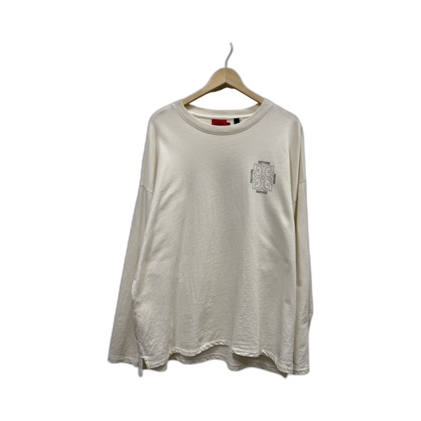 Hugo Boss White Long Sleeve Shirt