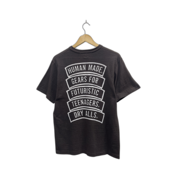 Human Made Black Pocket Tee - Stylish and Comfortable