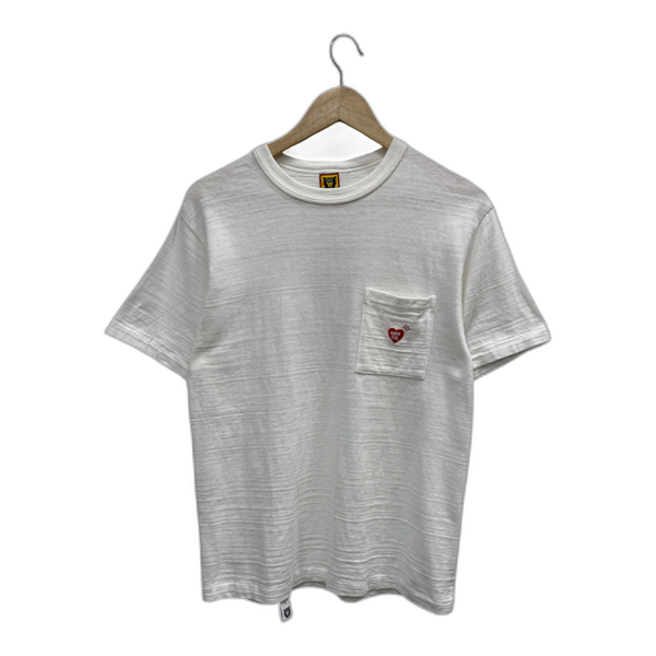 Human Made White Pocket Tee - Stylish and Comfortable