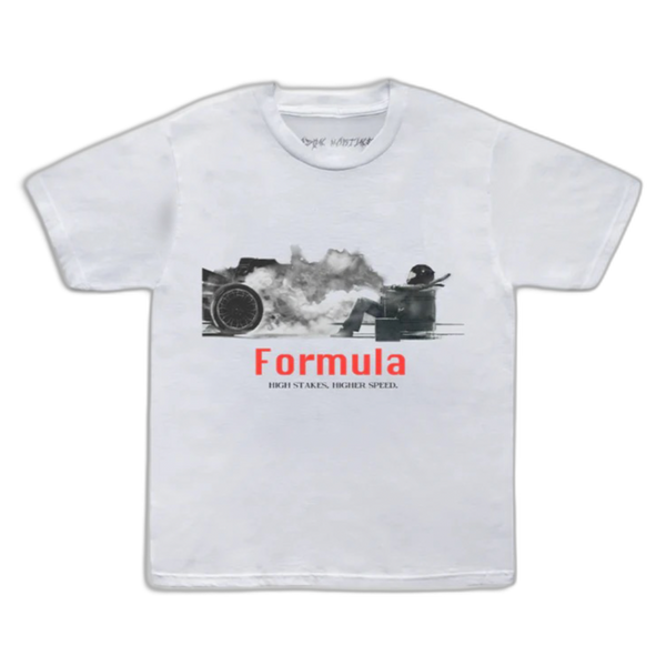 Jason Martinez F1 Burnout Tee - White