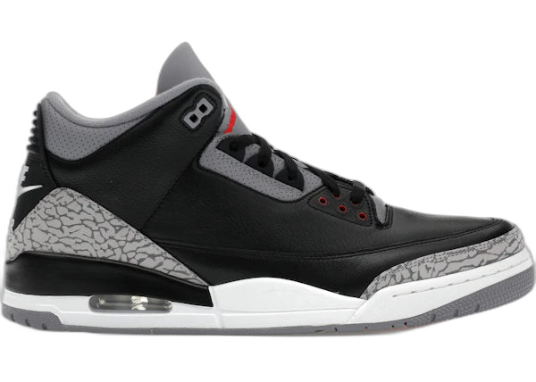 Jordan 3 Retro OG Black Cement (2024) - Iconic Sneaker Redefined