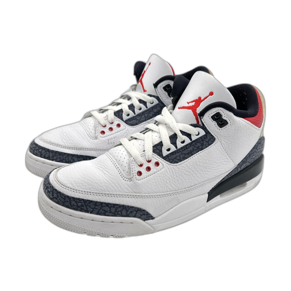 Jordan 3 Retro SE Fire Red Denim (2020) - Pre-Owned