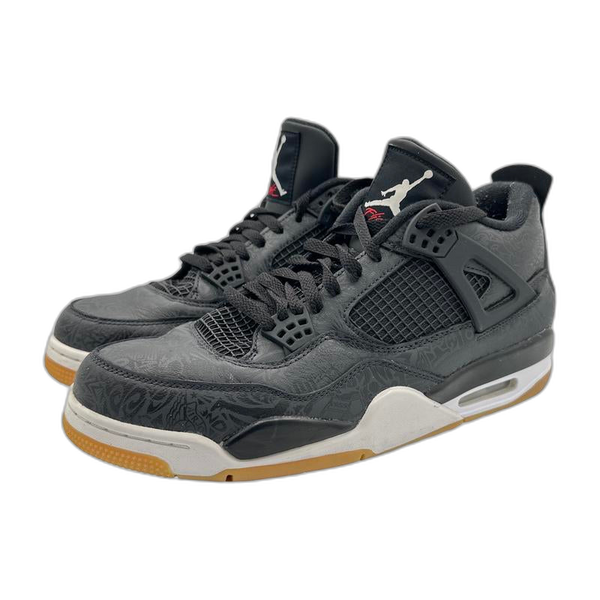 Jordan 4 Retro Laser Black Gum Sneakers