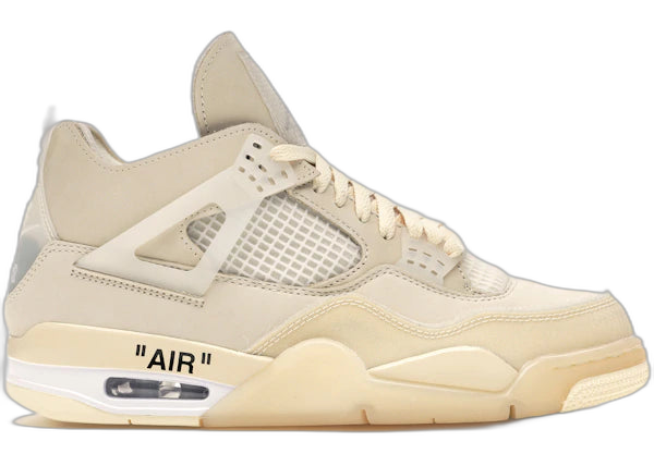 Jordan 4 Retro Off-White Sail (Women's) - Pre-Owned