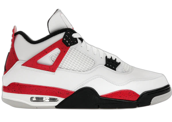 Jordan 4 Retro Red Cement - Iconic Basketball Sneakers