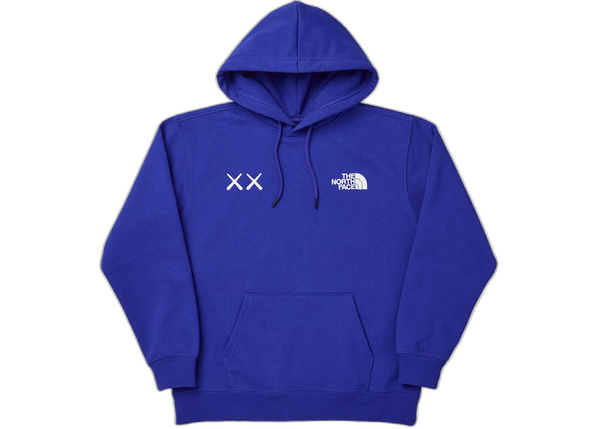 KAWS x The North Face Popover Hoodie Bolt Blue