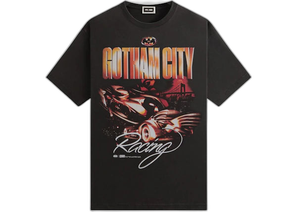 Kith x Batman Batmobile Vintage Tee Black