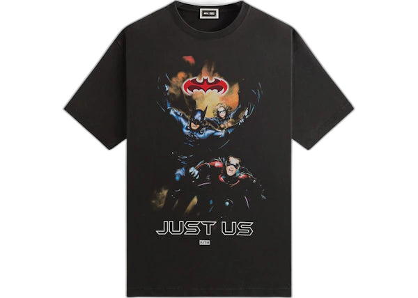 Kith x Batman Just Us Vintage Tee Black