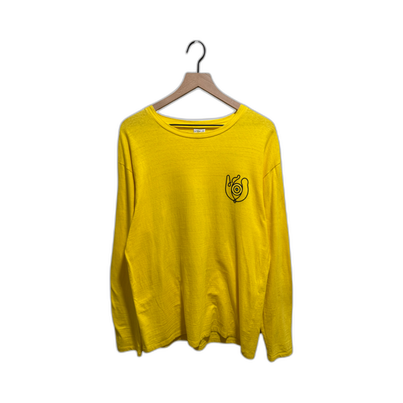Loewe ELN EYE Nature Logo Longsleeve T-Shirt Yellow
