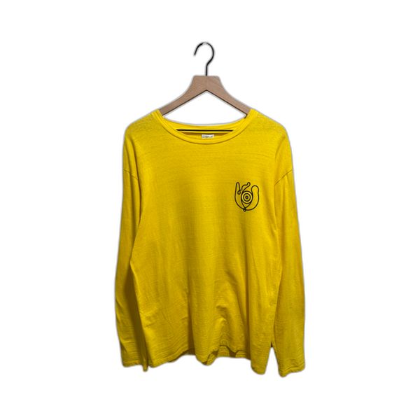 Loewe ELN EYE Nature Logo Longsleeve T-Shirt Yellow