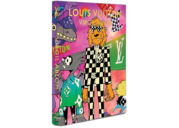 Louis Vuitton Virgil Abloh Cartoon Hardcover Book by Assouline