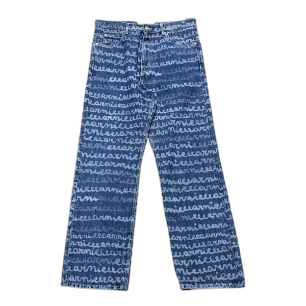Marni All Over Print Jeans - Unique Fashion Statement