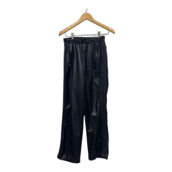 Needles Black Leather Pants - Premium Quality and Stylish Fit