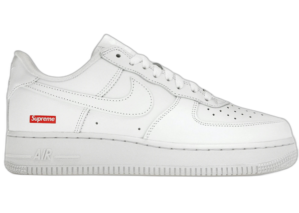 Nike Air Force 1 Low Supreme White - Iconic Streetwear Sneaker