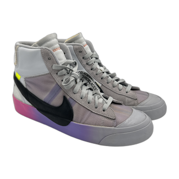 Nike Blazer Mid Off-White Wolf Grey Serena Queen