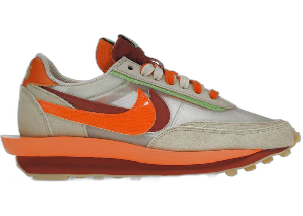 Nike LD Waffle sacai CLOT Kiss of Death Net Orange Blaze - Exclusive Sneaker