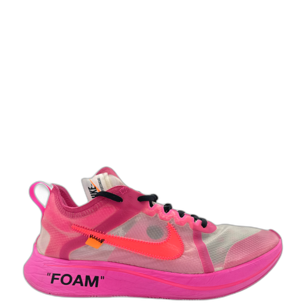 Nike Zoom Fly Off-White Pink - Pre-Owned