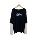 Off-White x Katsu Double-Sleeve Tee 'Black/White' - Stylish Streetwear