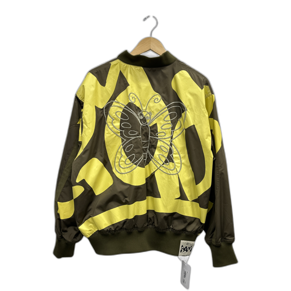 Perks and Mini Varg 2.0 Reversible Bomber Jacket in Olive