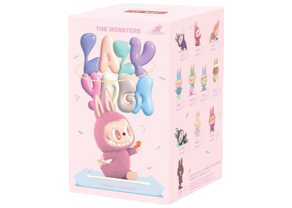 Pop Mart Labubu The Monsters Lazy Yoga Series Figures Single Blind Box