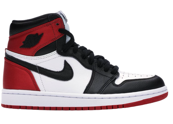 Jordan 1 Retro High Satin Black Toe (W)