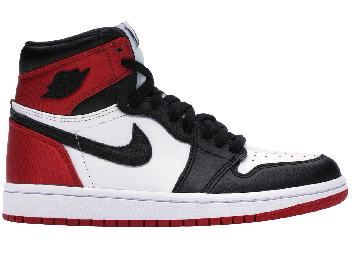 Jordan 1 Retro High Satin Black Toe (W)