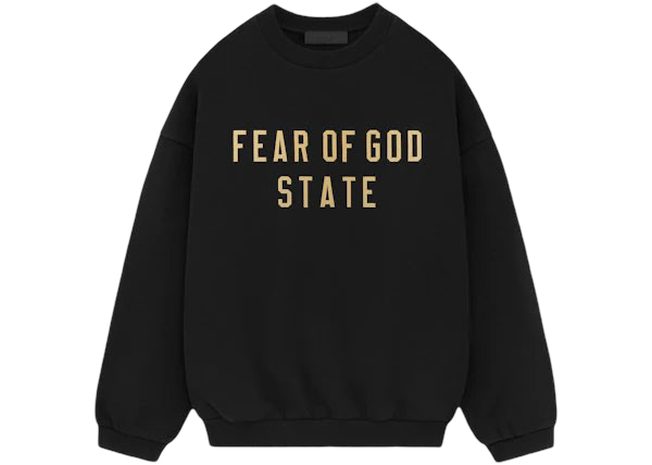 Fear of God Essentials Fleece III Crewneck Black