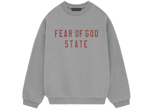 Fear of God Essentials Fleece II Crewneck Dark Heather