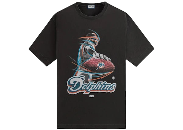 Kith x NFL 47 Dolphins Vintage Tee Black