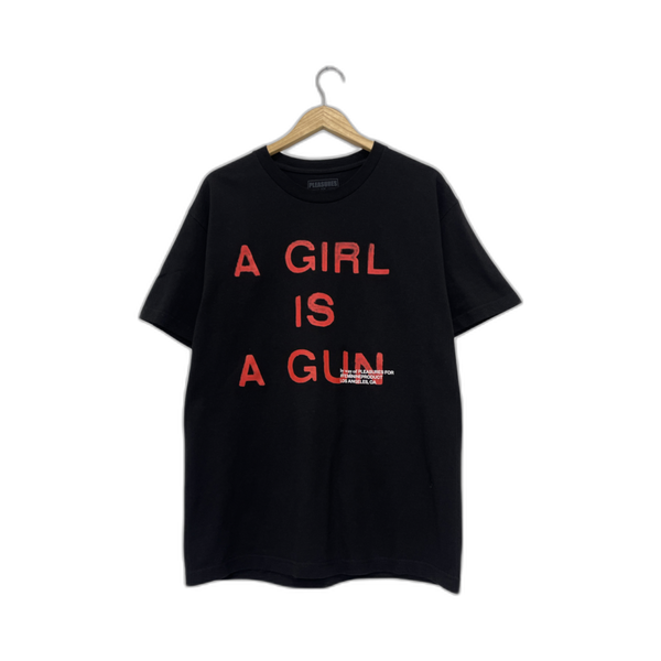 Pleasures A Girl is a Gun T-shirt - Black