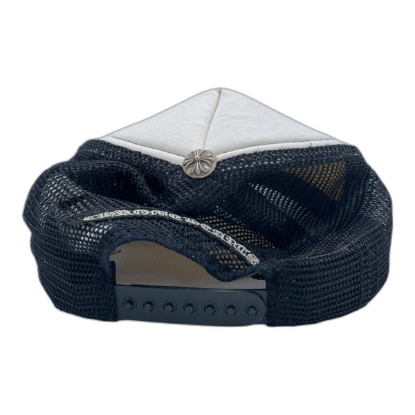 Chrome Hearts Multi Color Crosses Trucker Hat White