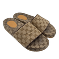 Gucci GG Slide Beige Canvas