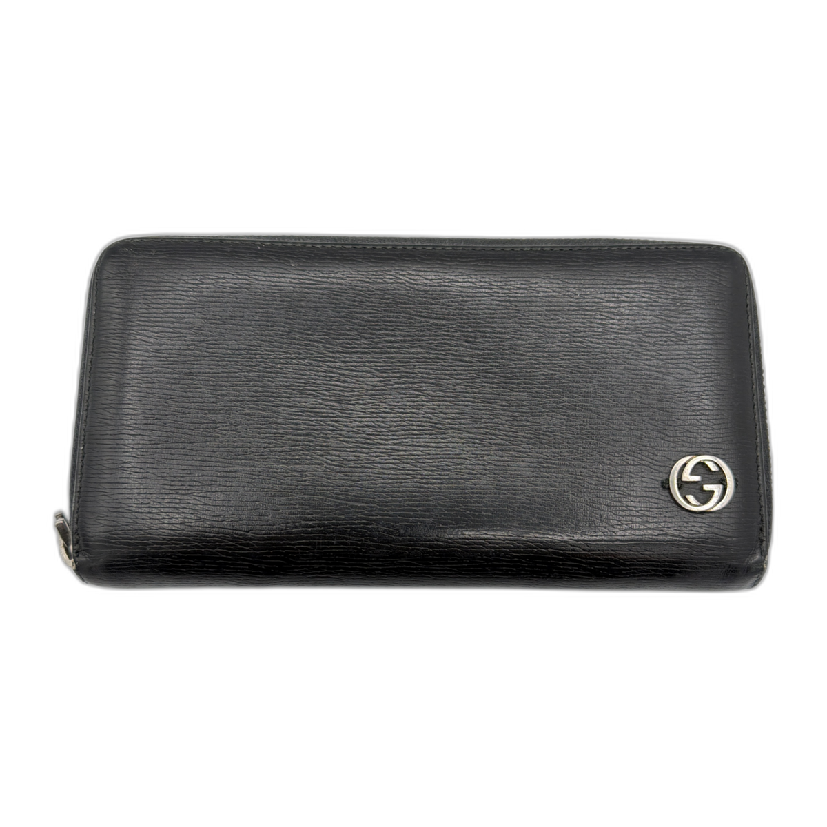 Gucci Leather Black Long Wallet